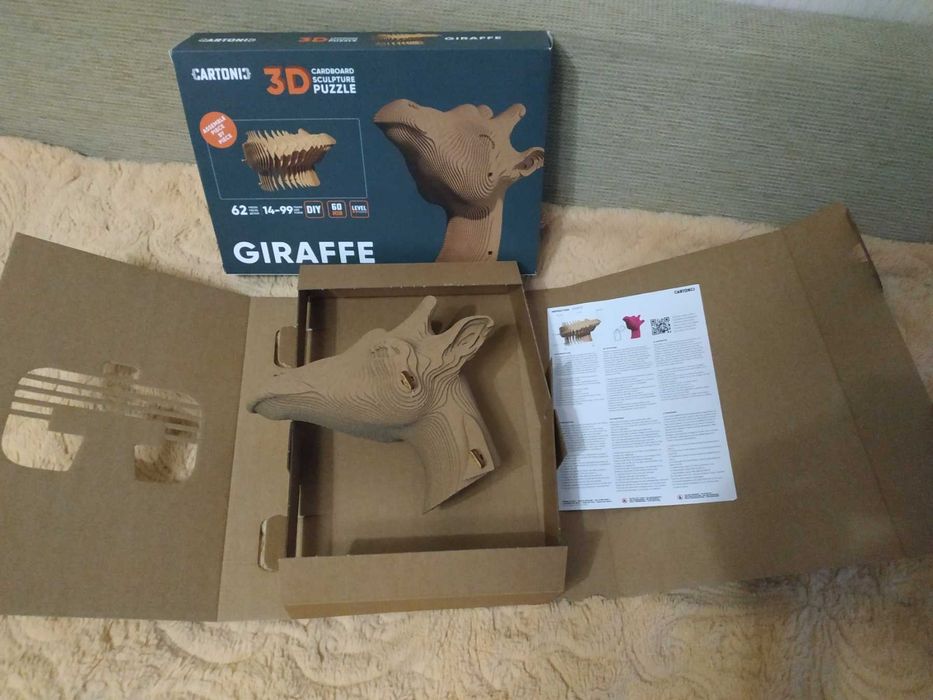Жираф puzzle Cartonic 3d