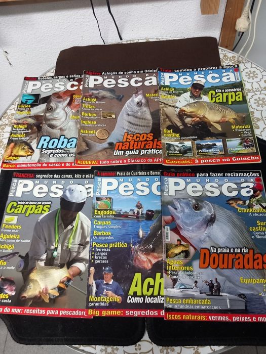 Vendo revistas antigas  do Expresso  e revistas do Mundo  da Pesca