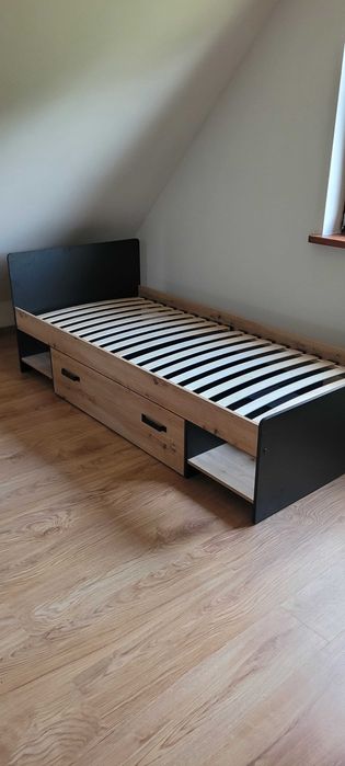 łóżko jednoosobowe nowe 90x200