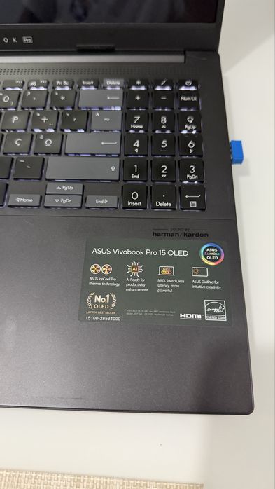 ASUS Vivobook Pro 15 OLED | Ultra 9 | RTX 4060 8GB | 24GB | 1TB