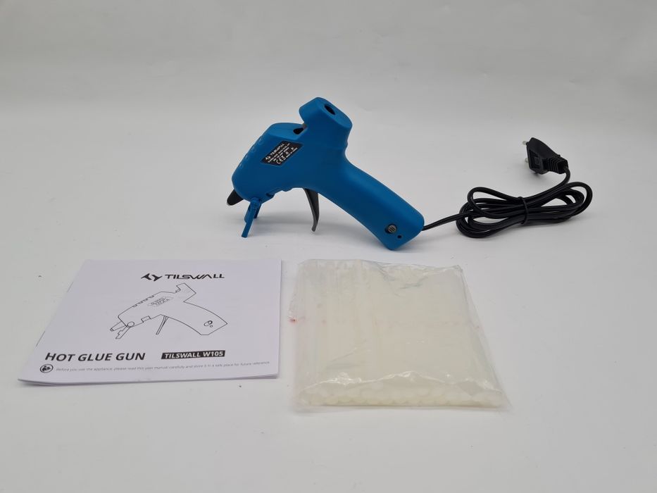 Tilswall W105 Pistolet do kleju na gorąco 30 wkładów kleju 20W
