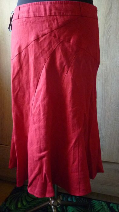 Debenhams- lniana spódnica   r;44