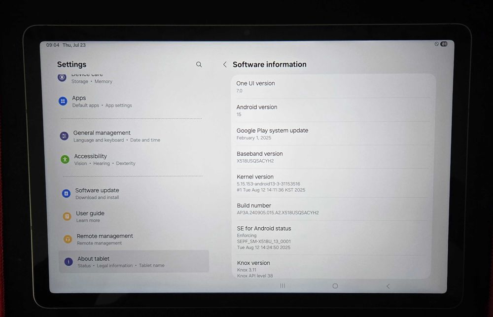 Планшет samsung galaxy tab s9 fe