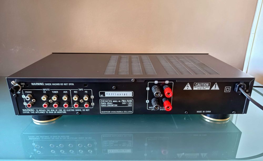Amplificador Denon PMA-250III – Estado Impecável (Como Novo) - MARK III