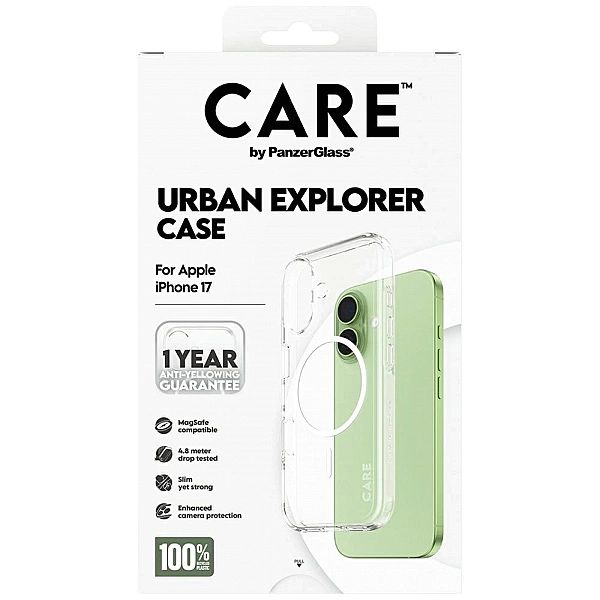 Etui CARE by PanzerGlass Flagship Urban Explorer w. White MagSafe na i