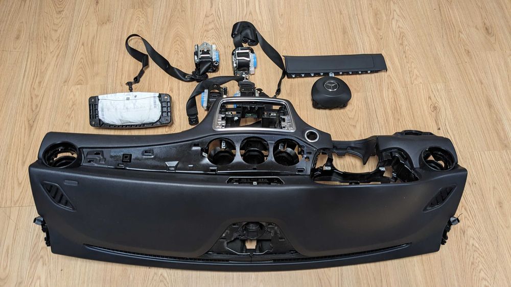 Conjunto Kit Airbags Tablier Mercedes CLA W117 Original