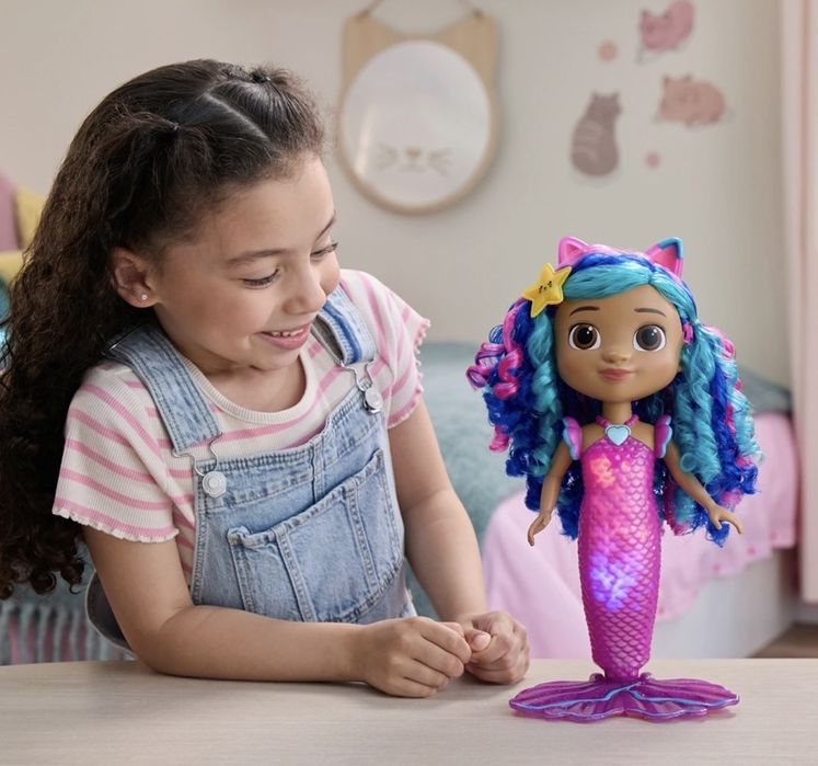 Інтерактивна лялька Габбі Габі Будинок Габбі Русалонька Співай та сяй