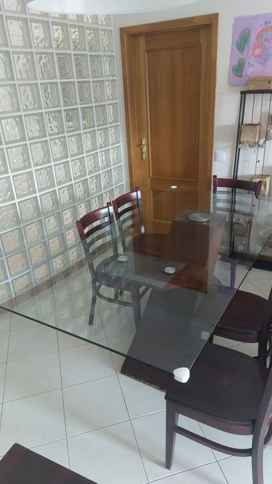2 mesas de Sala de Vidro