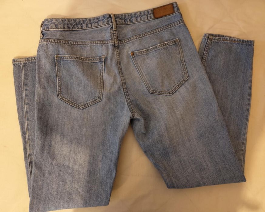 Spodnie męskie h&m jeansowe tappered leg
