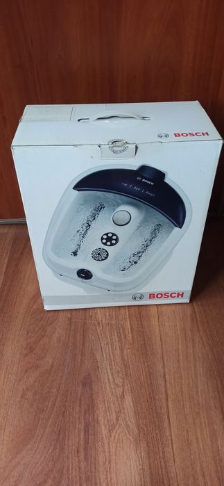 Masażer do stóp Bosch PMF 2232 STAN IDEALNY – Komplet, Pudełko"