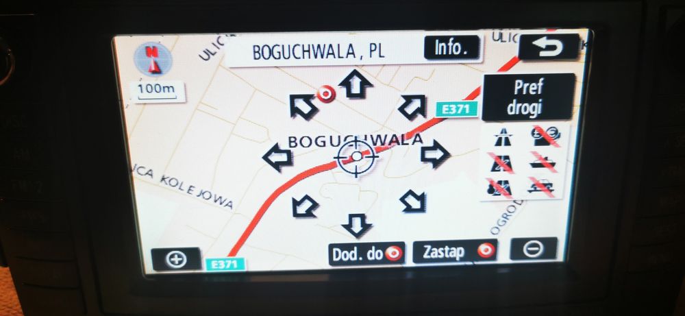 Toyota Auris radio nawigacja