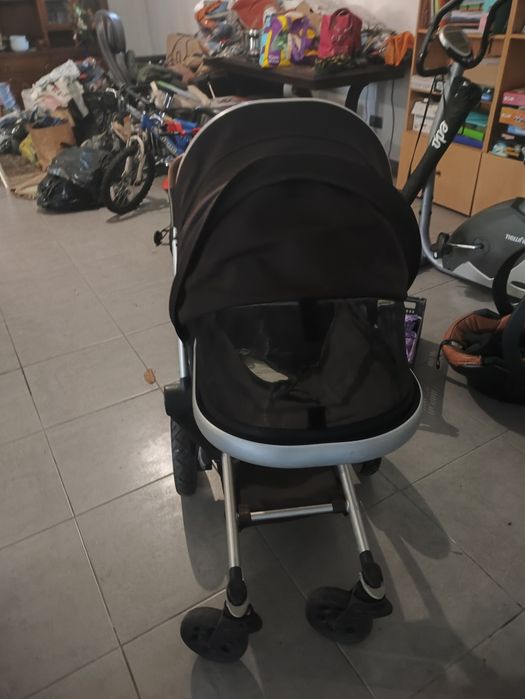 Baby cock mais carrinho de bebê