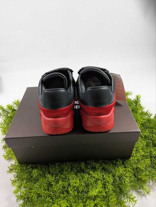 Кросівки Adidas x Raf Simons Antei Black/Red раф сімонc антеі блек/ред