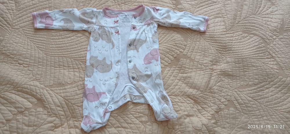 Речі для новонародженої дівчинки,новорічний одяг 50-56 р.carters, cool