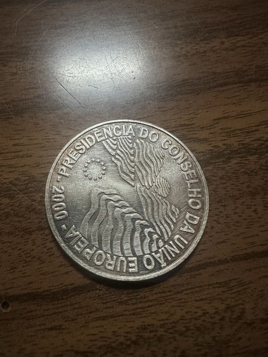 1000 escudos. Presidencia do conselho europeu. 2000