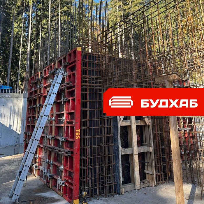 Опалубка нова та б/у. Щити, балки, стійки, триноги, ламінована фанера