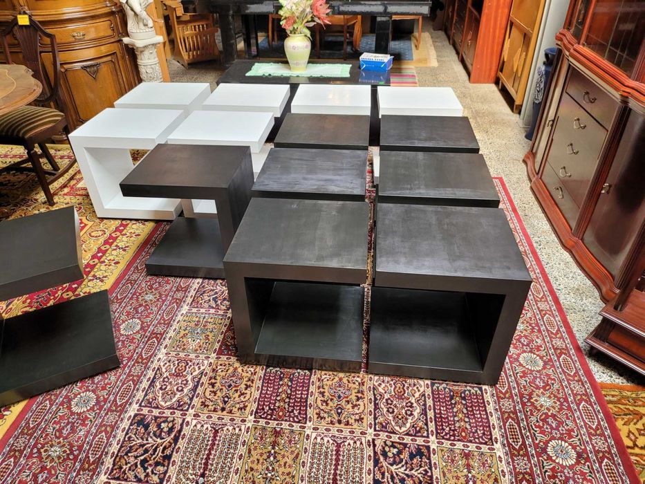 Wooden (MDF) painted bedside tables in color64584265771906123