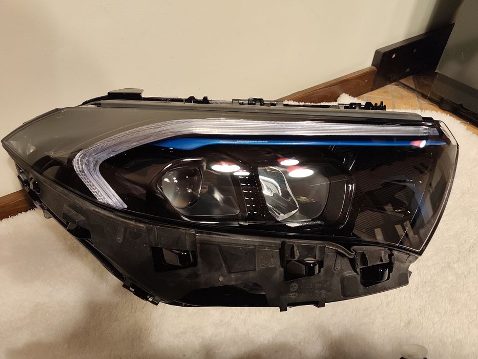 Ótica farol Mercedes EQA EQB w 243 led high performance