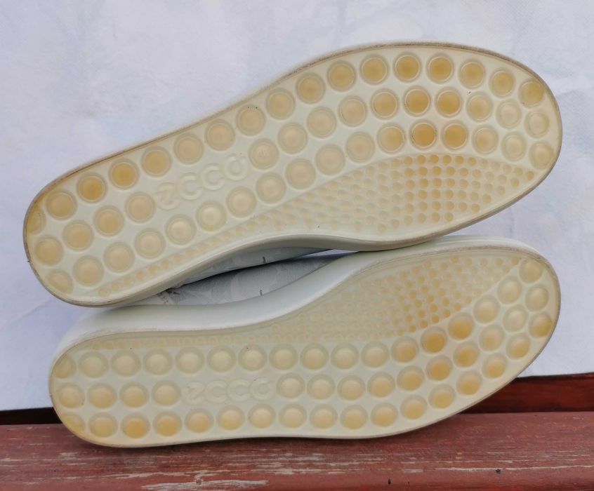 Шкіряні кеди кросівки мокасини Ecco Soft 7 Оригінал