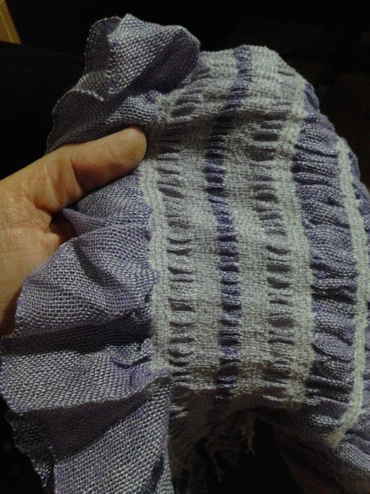 Echarpe lilás              *