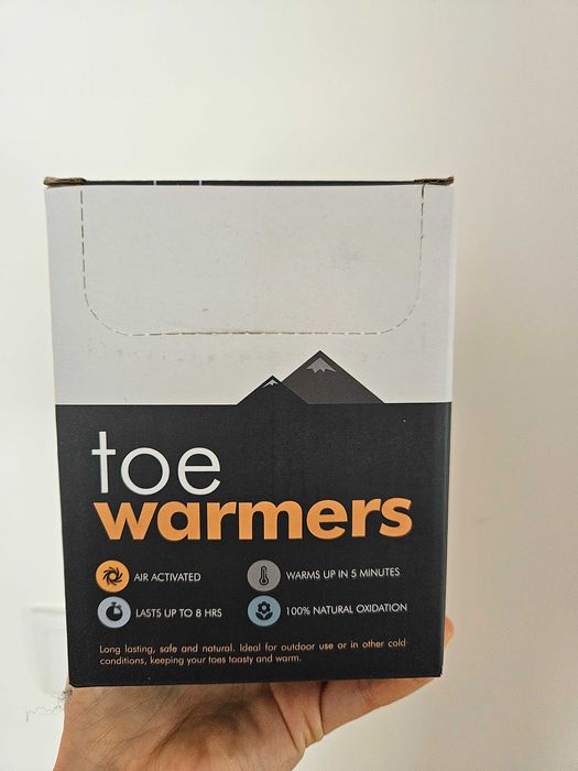 Pacote de aquecedores de pés - novo