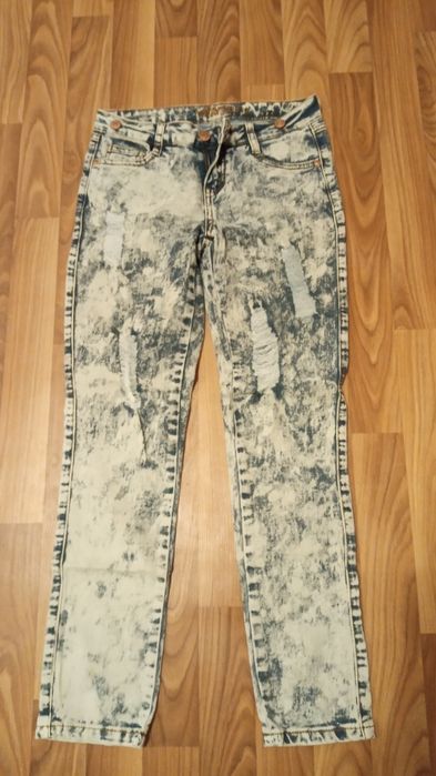 Теплі джинси чорного кольору