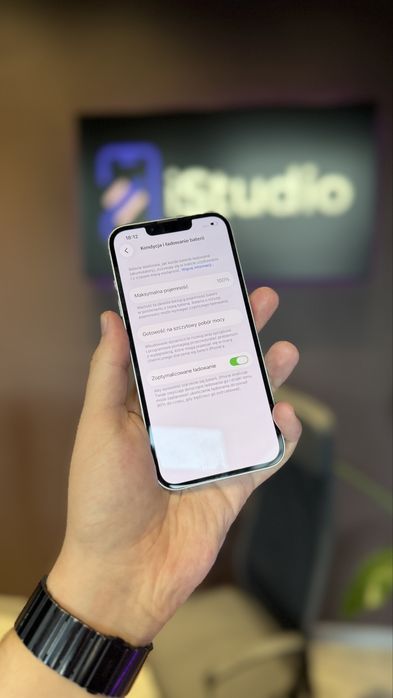 RATY 0% iPhone 13 Biały 128GB BATERIA 100% Gwarancja! 12M