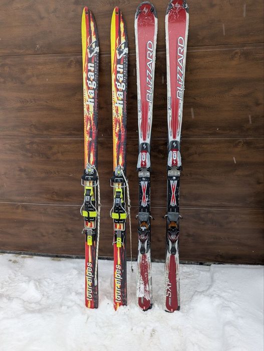 Гірські лижі Hagan Tour Alpes і  Blizzard