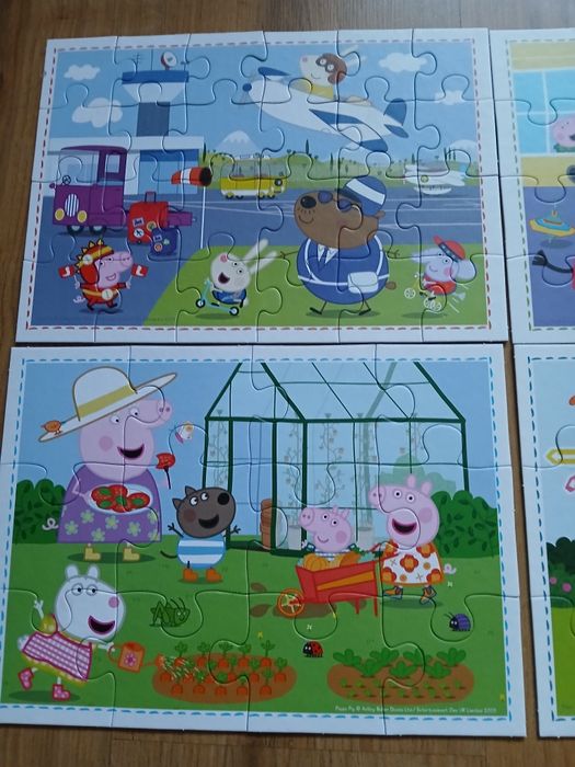 Puzzle świnka peppa
