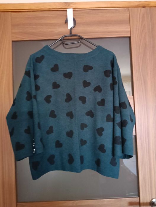 Sweter damski rękaw 3/4