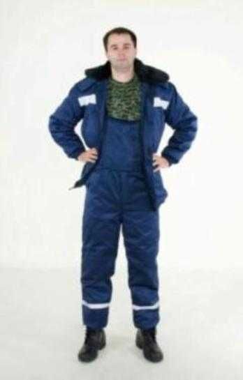 Спецодежда зимняя - Костюм зимний Север с Пк  синий  в наличии