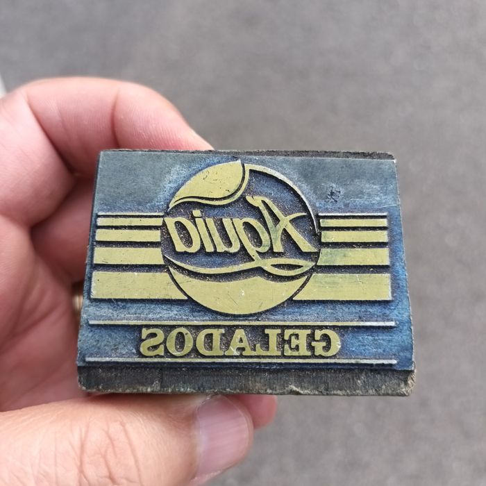 Gelados Águia Raro carimbo