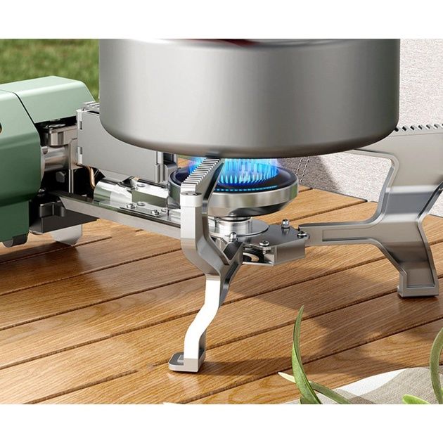 Портативна складна газова плита 2670 для кемпінгу Пальник бутан 2600