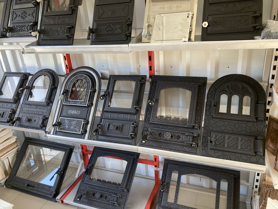 Двері камінні пічні