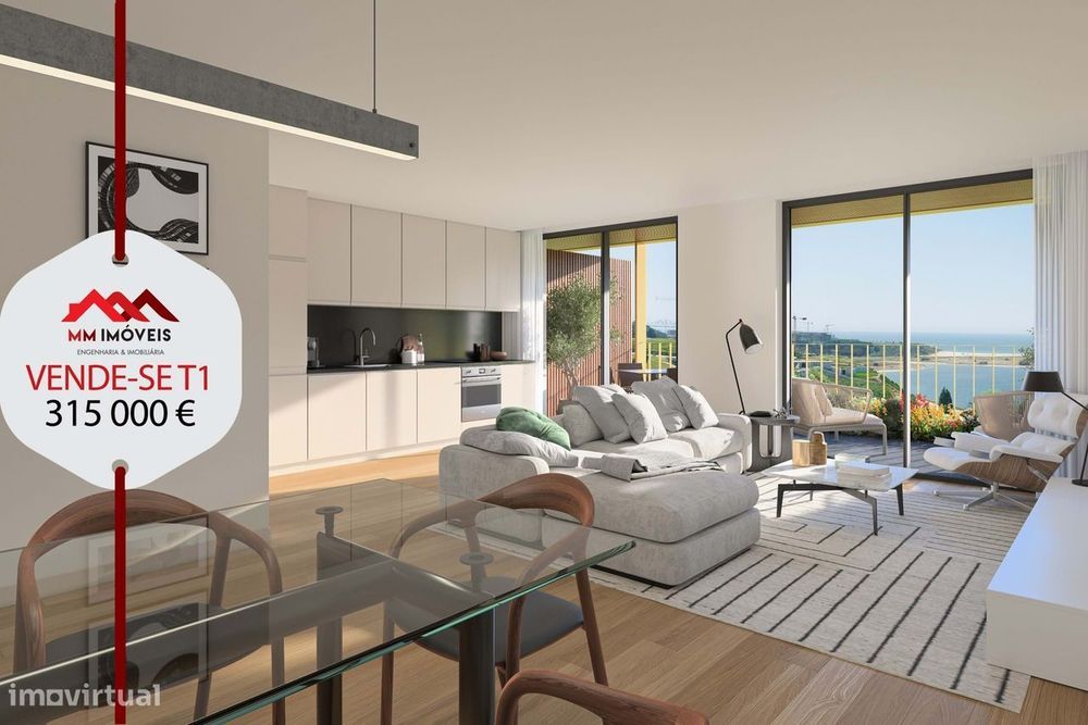Apartamento T1 | Novo | Luxo | Marina Douro | Gaia