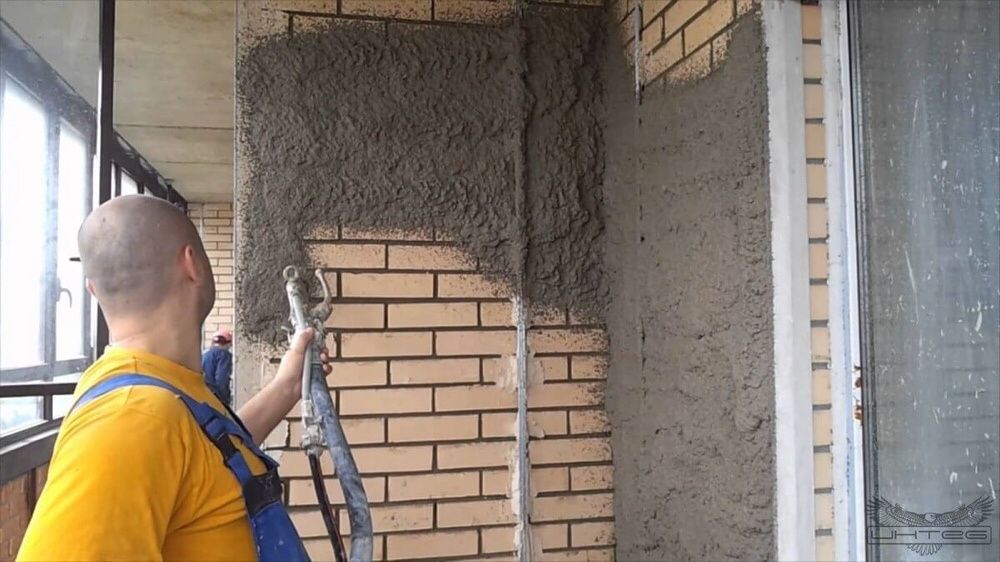Гіпсова та вапняно цементна штукатурка стін, Стяжка підлоги