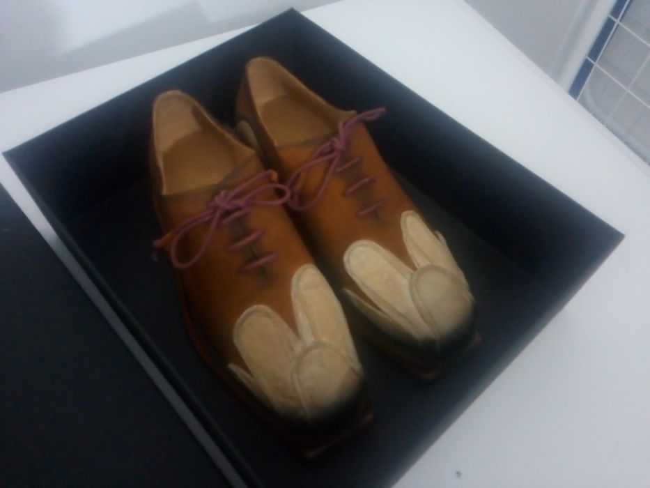 Sapatos unicos, novos