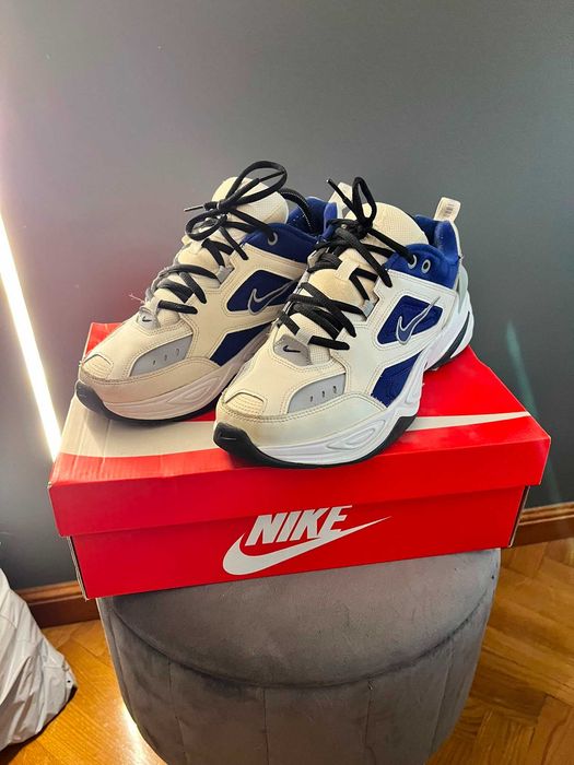 Nike M2K Tekno Azul/Branco Tamanho 41