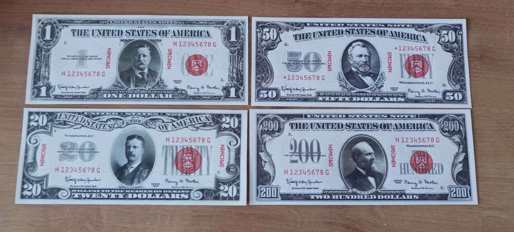 Zestaw banknotów fantazyjnych