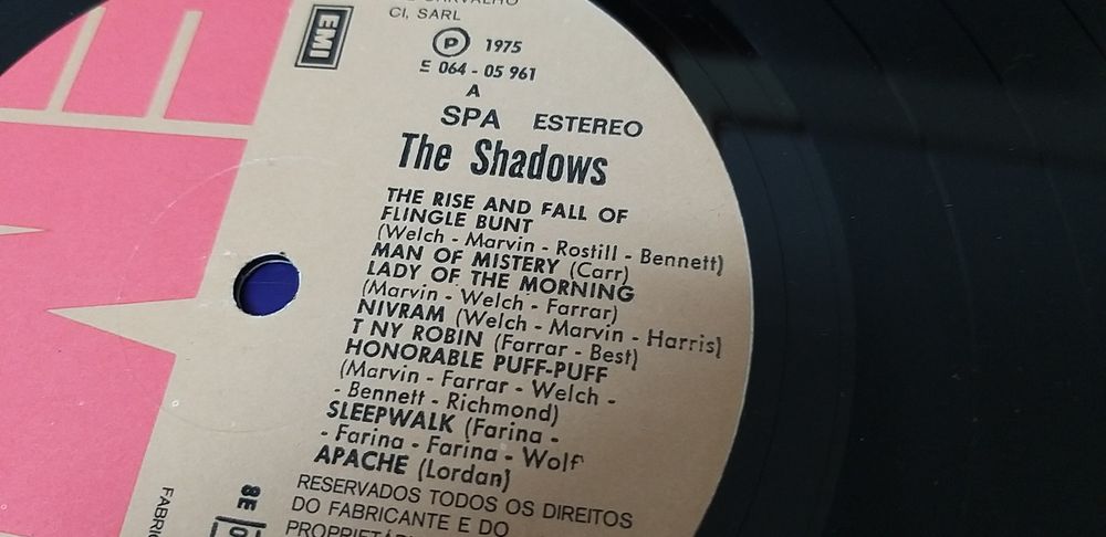 Vinil The Shadows Live.