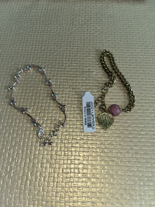 Pulseiras - tons rosa