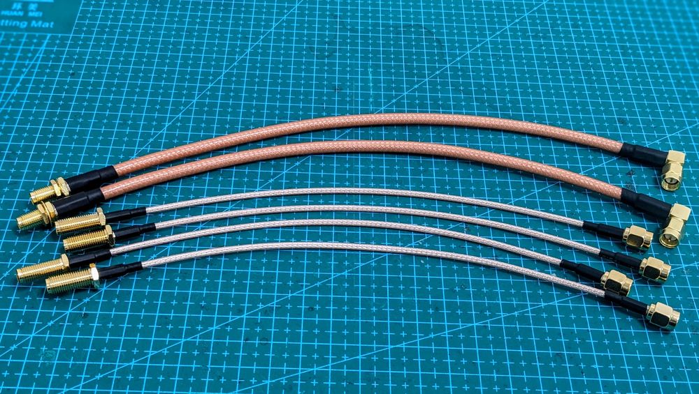 Виготовлення пігтейлів на різних роз'ємах SMA QMA N-TYPE MMCX IPEX1