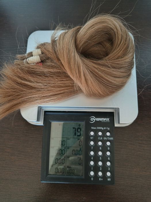 Włosy dziewicze blond od dziecka