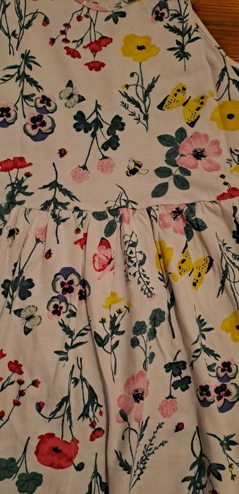 Vestido florido H&M 10 aanos