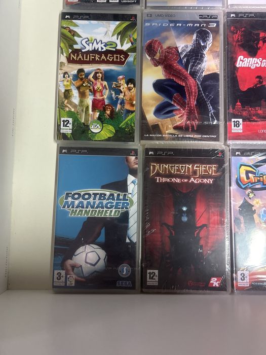Jogos de Playsation  PSP ainda embalados no plastico