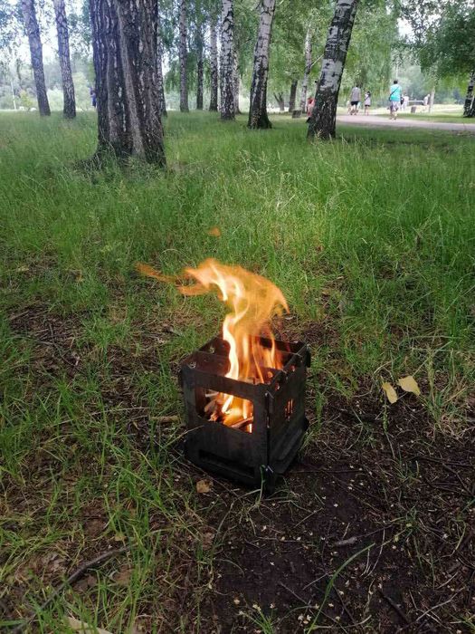 Щепочница мини печ