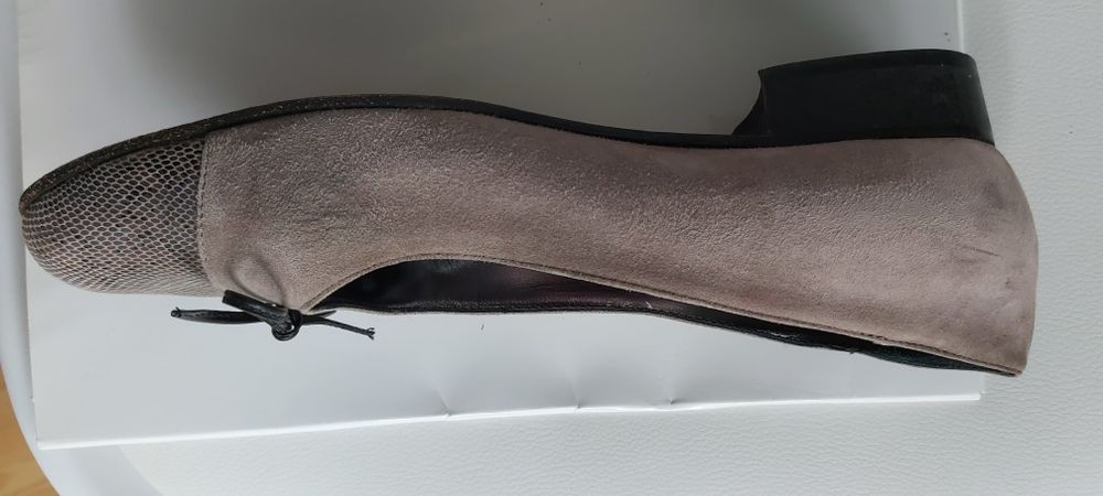 Czółenka 39,5 włoskie 40 skóra naturalna zdrowotne