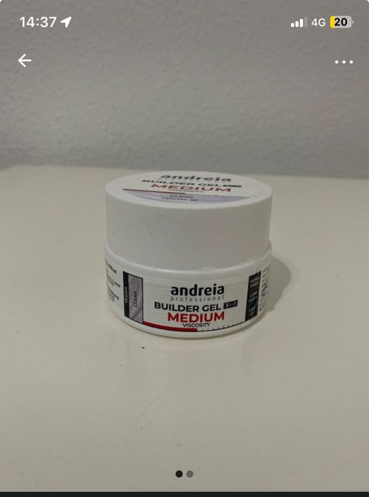 Vendo gel construtor transparente