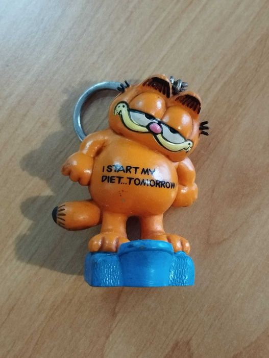 Porta-Chaves Garfield PVC Dieta