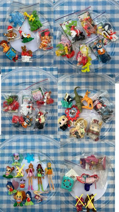 Кіндер 2025 Габі принцеси, маріо, єдинороги